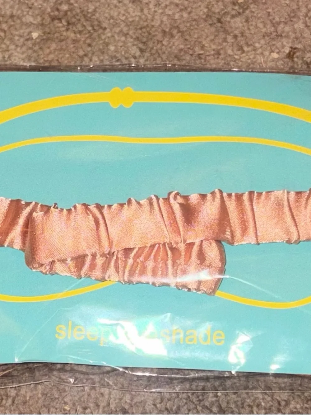 Satin Sleep Eye Mask - Rose Copper